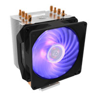 Cooler Master Hyper H410R RGB Intel/AMD CPU Cooler with 92mm PWM Fan