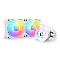 NZXT Kraken Elite 240 RGB White AIO Intel/AMD CPU Hydro-Cooler (2023 Edition)