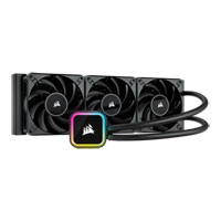 Corsair iCUE H150i RGB ELITE 360mm Intel/AMD CPU Liquid Cooler Factory Refurbished Black