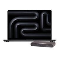 Apple MacBook Pro 16" M3 Pro Black Laptop + Sonnet Echo 11 Thunderbolt 4 HDMI Dock